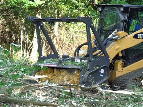 renting a skid steer mulcher|land clearing mulcher rental.